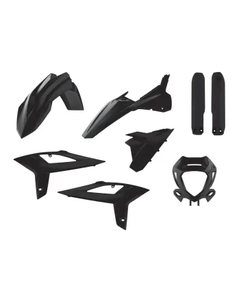 Пластмасов Full Enduro кит Polisport за BETA RR 250/300 2ST 350/400/450 4ST - 2020-21 Black