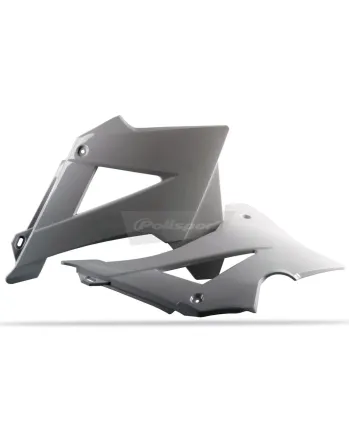 Пластмасов капак за радиатор Polisport Husqvarna TC125; FC250 / 350 / 450 - 2019-21 Nardo Grey