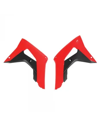 Пластмасови капаци за радиатор POLISPORT Honda CRF250 RX(19-20) CRF450 RX(17-19) Red/Black
