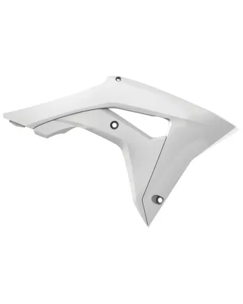 Пластмасови капаци за радиатор Polisport HONDA рестайлинг CR125R /CR250R -2002-07 WHITE