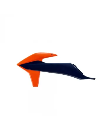 Пластмасови капаци за радиатор Polisport KTM EXC/EXCF/XCW/XCFW Orange/Blue