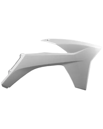 Пластмасови капаци за радиатор Polisport КТМ SX / SX-F / EXC / EXC-F / XC / XC-F - KTM White