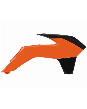 Пластмасови капаци за радиатор Polisport КТМ SX / SX-F / EXC / EXC-F / XC / XC-F Orange/Black