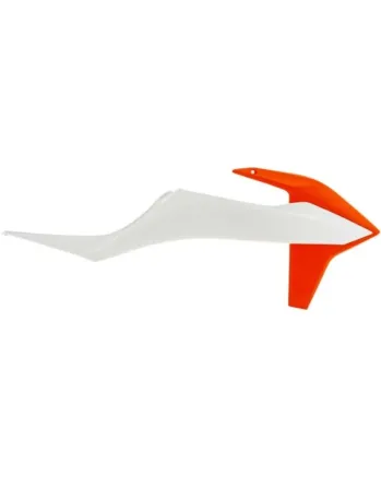 Пластмасови капаци за радиатор Polisport КТМ SX /SX-F / EXC/ EXCF /XCW/ XCFW KTM Orange/White