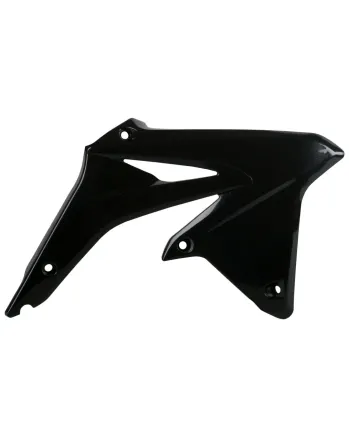 Пластмасови капаци за радиатор Polisport Suzuki RMZ250 - 2010-18 Black