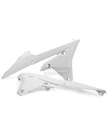 Пластмасови капаци за радиатор Polisport Yamaha YZ125/250 - 2015-20 WHITE