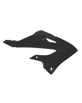 Пластмасови капаци за радиатор POLISPORT Yamaha YZ125/250 (2022-25) Black