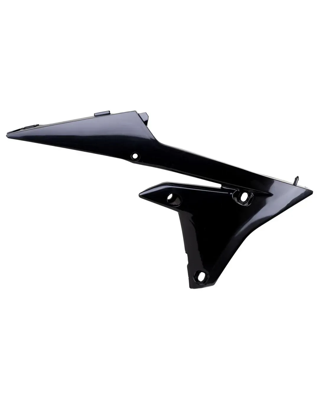 Пластмасови капаци за радиатор Polisport Yamaha YZ250F / YZ250FX /YZ450F / YZ450FX / WR250F / WR450F BLACK