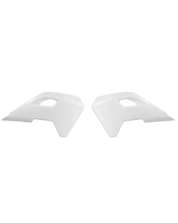 Пластмасови капаци за радиатор RACETECH Radiator Covers HUSQ TC 50 24-25 (White)