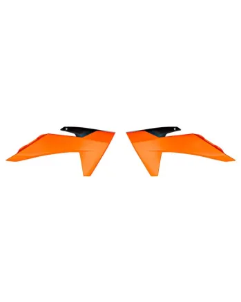 Пластмасови капаци за радиатор RACETECH Radiator Covers KTM SX 50 24-25 (Orange)