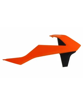 Пластмасови капаци за радиатор RACETECH Radiator Covers Orange/Black KTM SX85 18-20