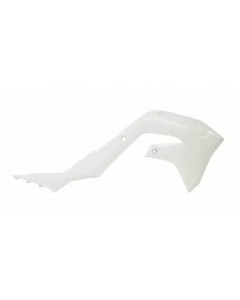 Пластмасови капаци за радиатор RACETECH Radiator Scoops KXF 250 21-24 (White)