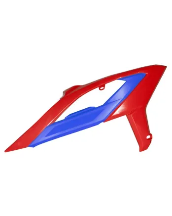 Пластмасови капаци за радиатор RACETECH Radiator Scoops With Support Beta RR 20-24 (Red/Blue)