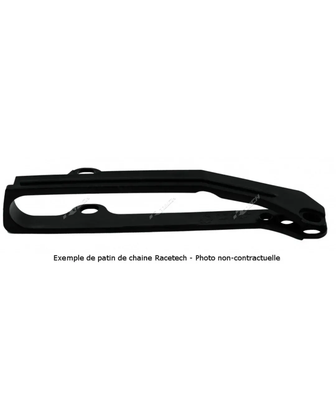 Плъзгач за верига RACETECH Chain Slider Black Kawasaki KX 85 14-21 (Black)