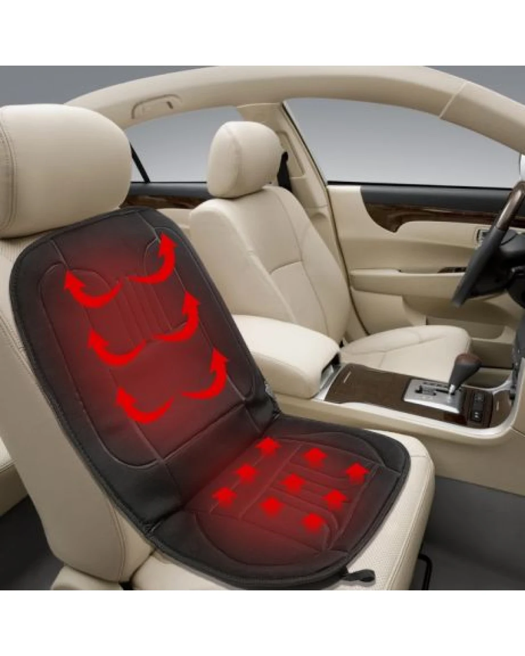 Подгряваща постелка/тапицерия за седалка на автомобил, бус, джип 12V