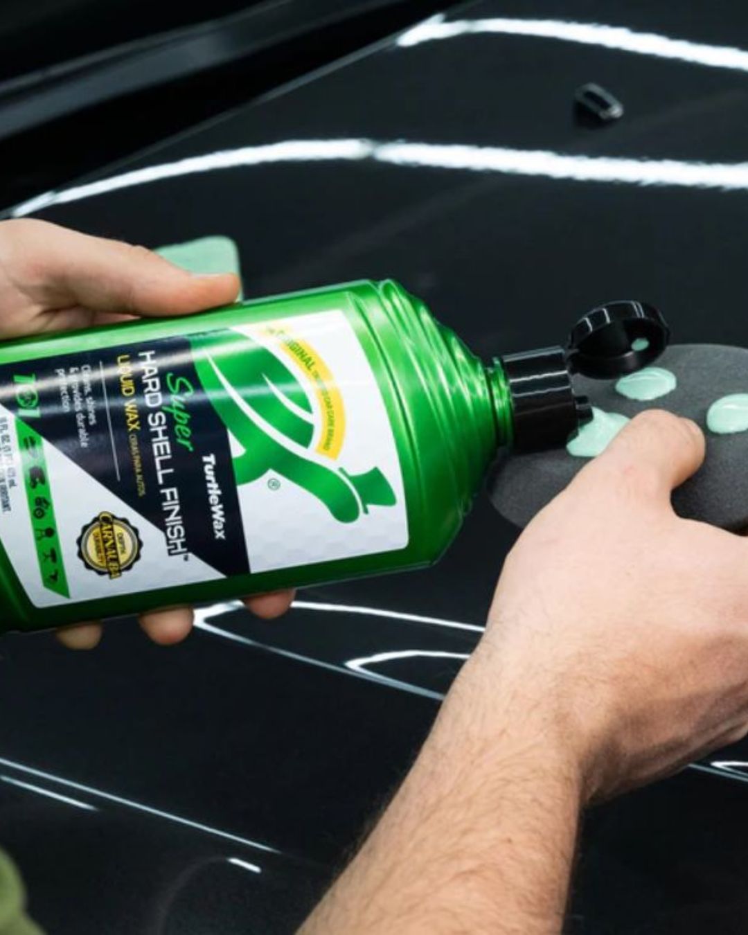 Полираща паста за автомобил Turtle Wax Super Hard Shell Liquid Wax 500 мл