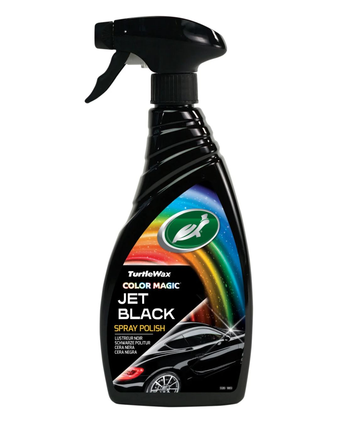 Полираща паста за черни автомобили Turtle Wax Jet Black Spray Polish 500 мл