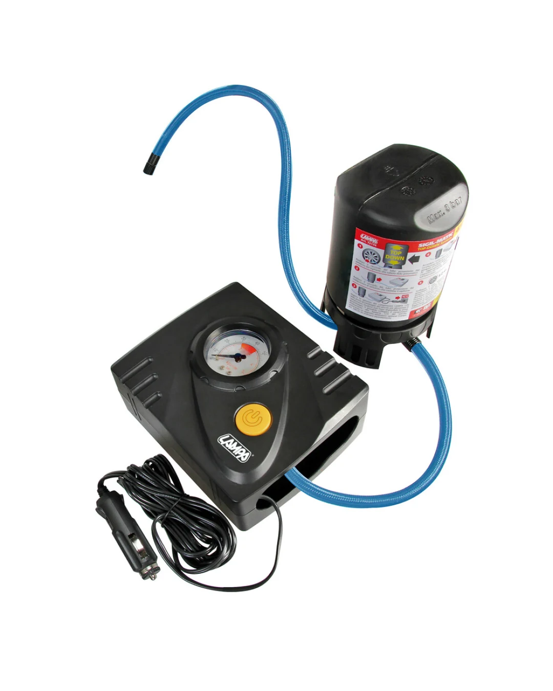 Помпа за безкамерни гуми Pump-Jet & Fix Basic, 12 V - 72170