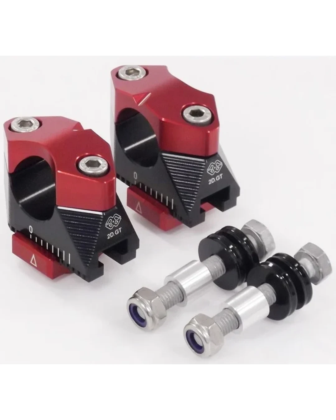 Повдигачи за кормило GILLES RISERS 2DGT BK/RD CB 1100