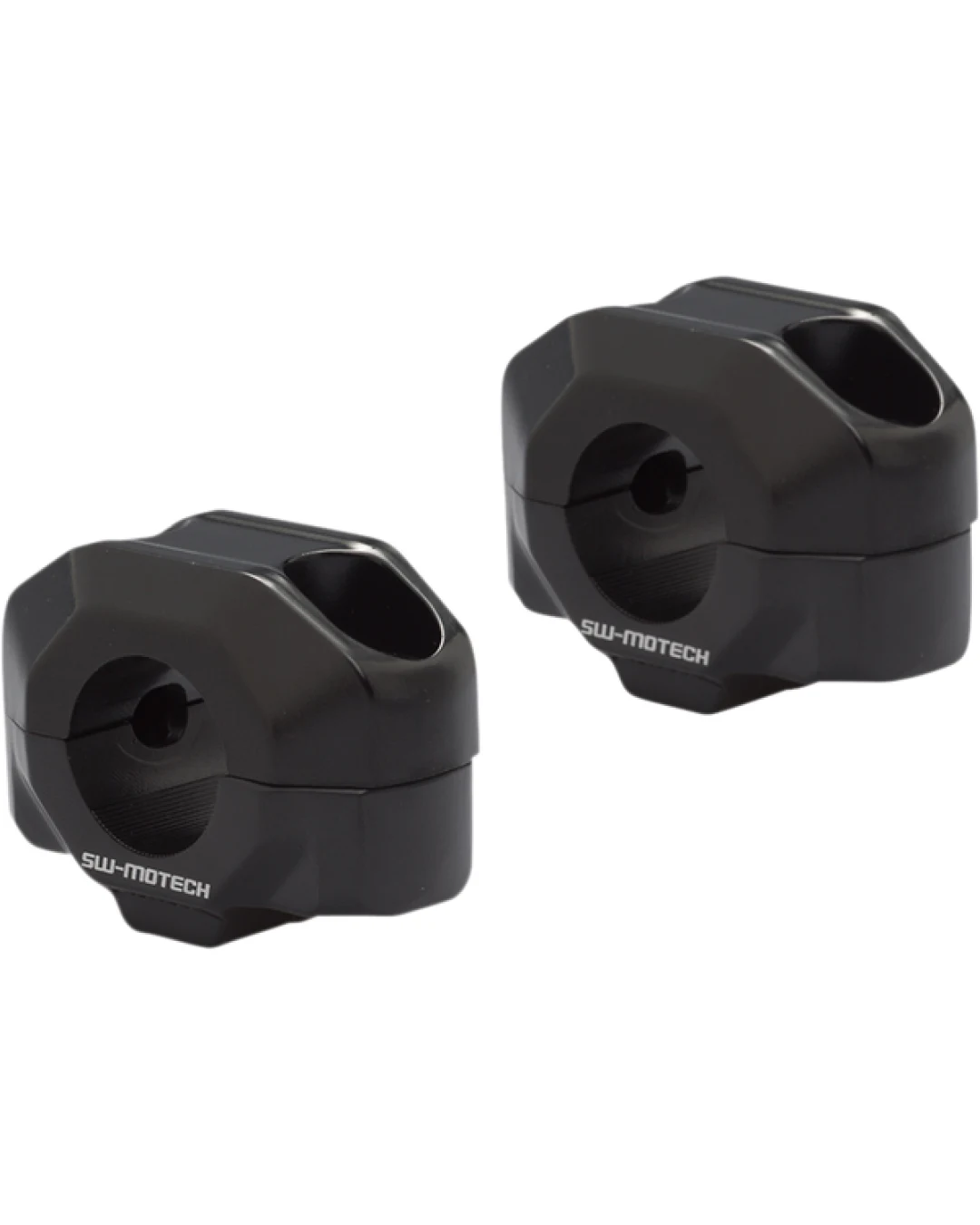 Повдигачи за кормило SW-MOTECH 22mm Bar Riser BLACK Ø 22 mm
