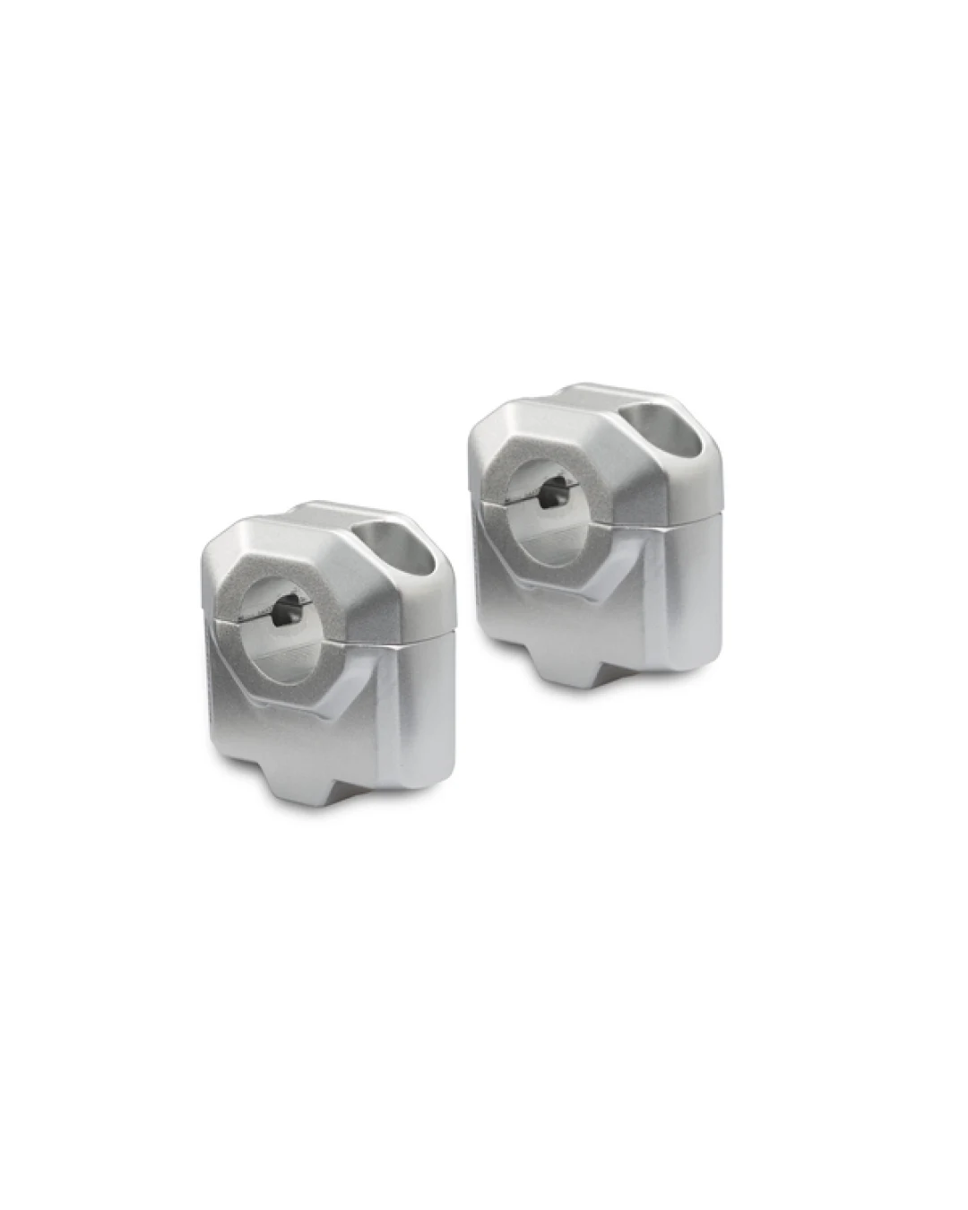 Повдигачи за кормило SW-MOTECH 22mm Bar Riser SILVER BMW/HONDA/KAWASAKI/SUZUKI/YAMAHA
