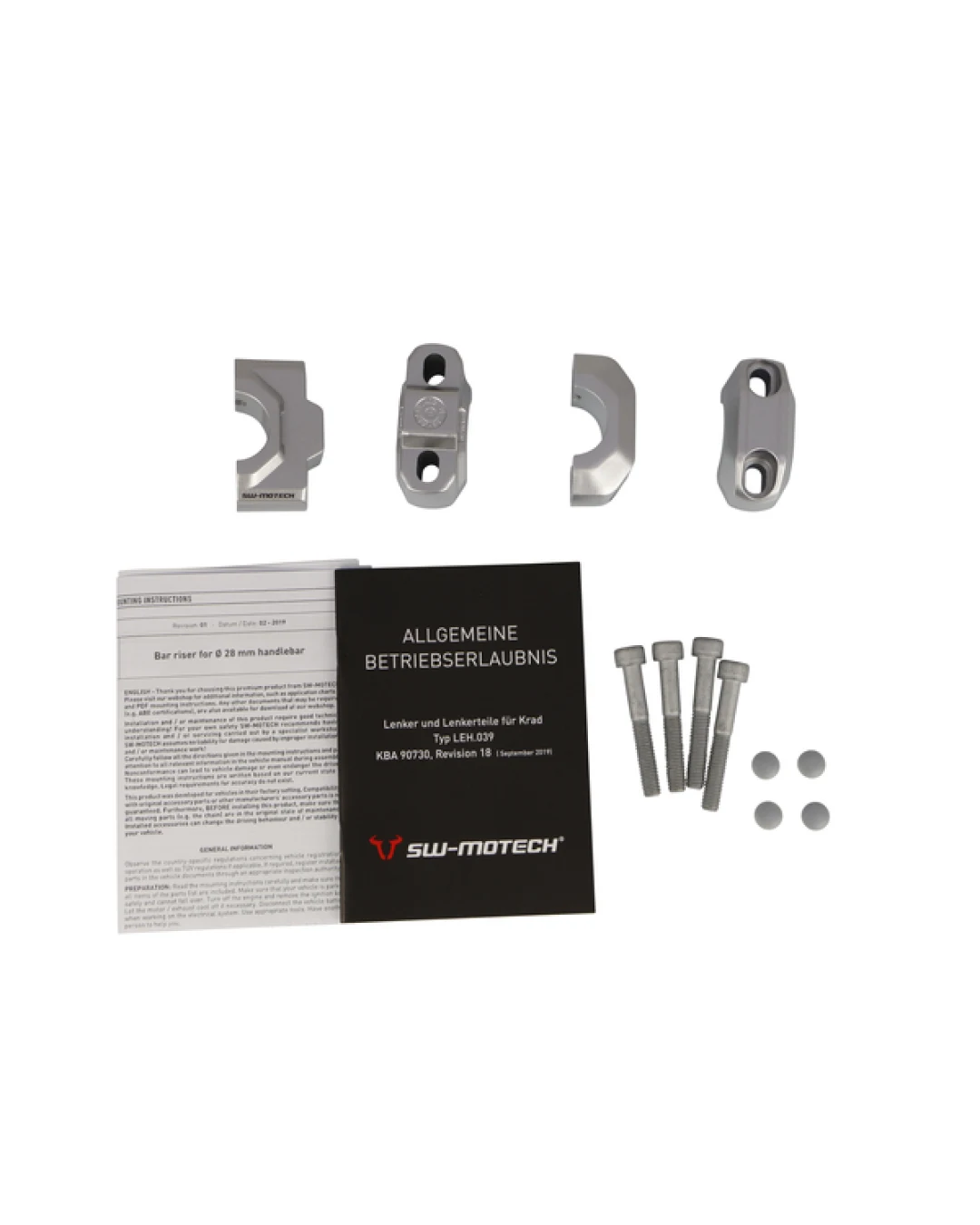 Повдигачи за кормило SW-MOTECH BAR RISER 28MM z