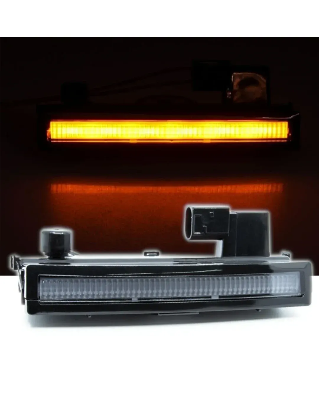 Преден LED габарит за Scania R/S/G New Generation 2016+ 24V Оранжев