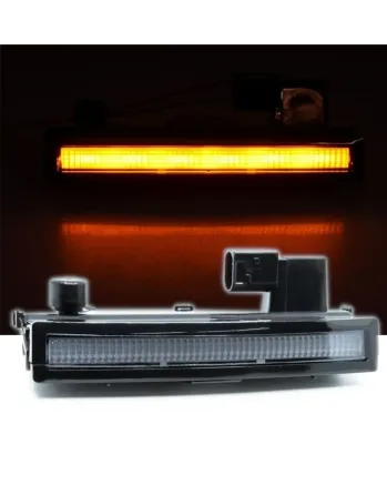 Преден LED габарит за Scania R/S/G New Generation 2016+ 24V Оранжев