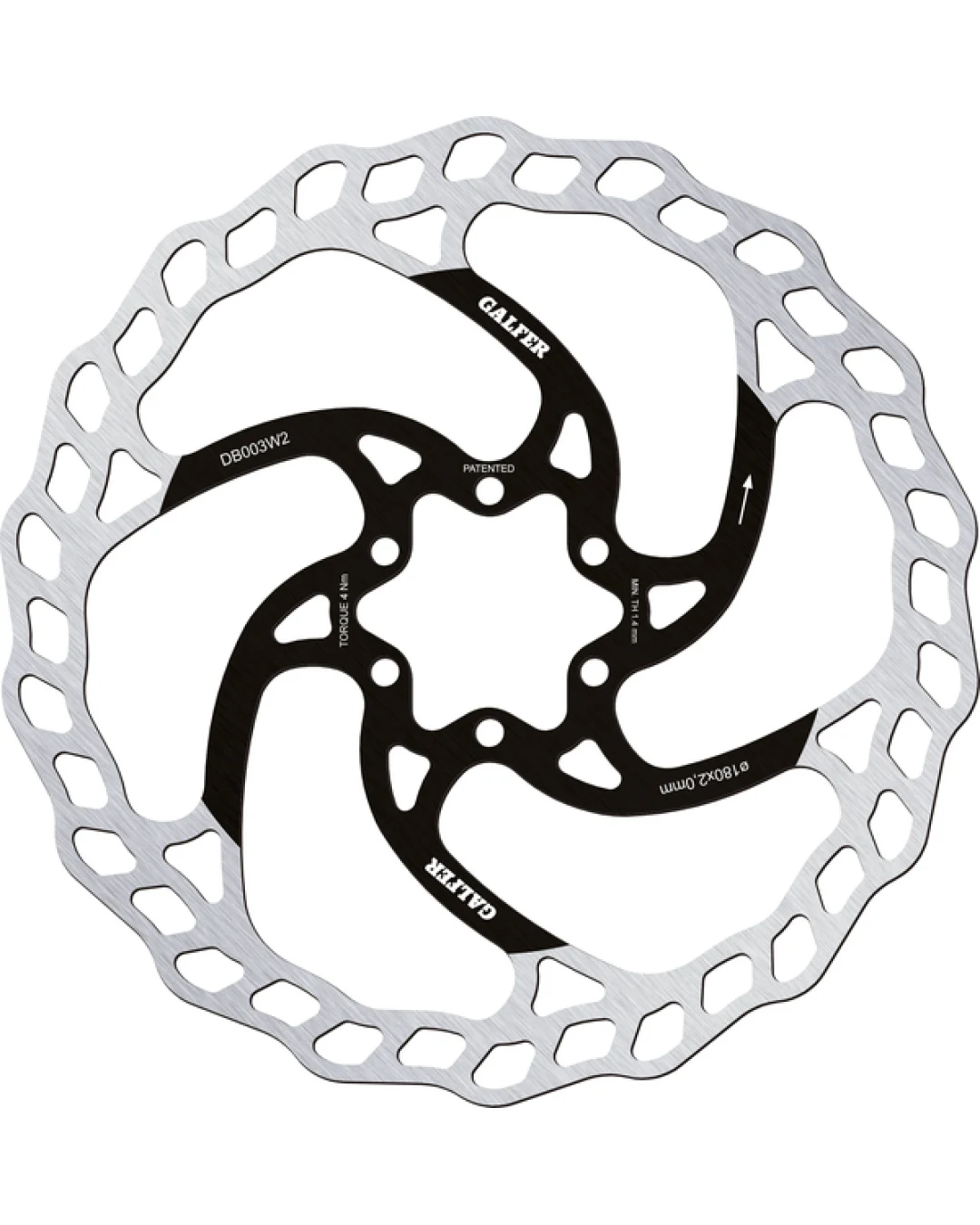 Преден спирачен диск MTB DB003W2