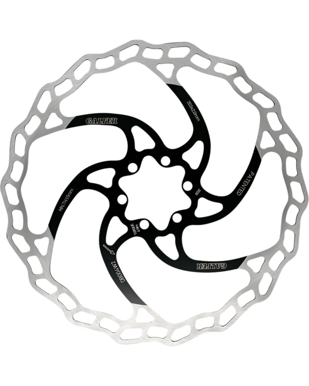 Преден спирачен диск MTB DB004W2