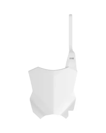 Предна табела Polisport Kawasaki KX125 / 250 рестайлинг KX450 (20) - 2003-08 White