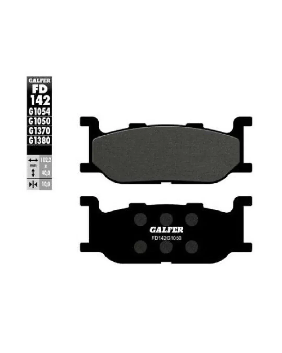 Предни мото накладки Galfer SCOOTER FD142G1050