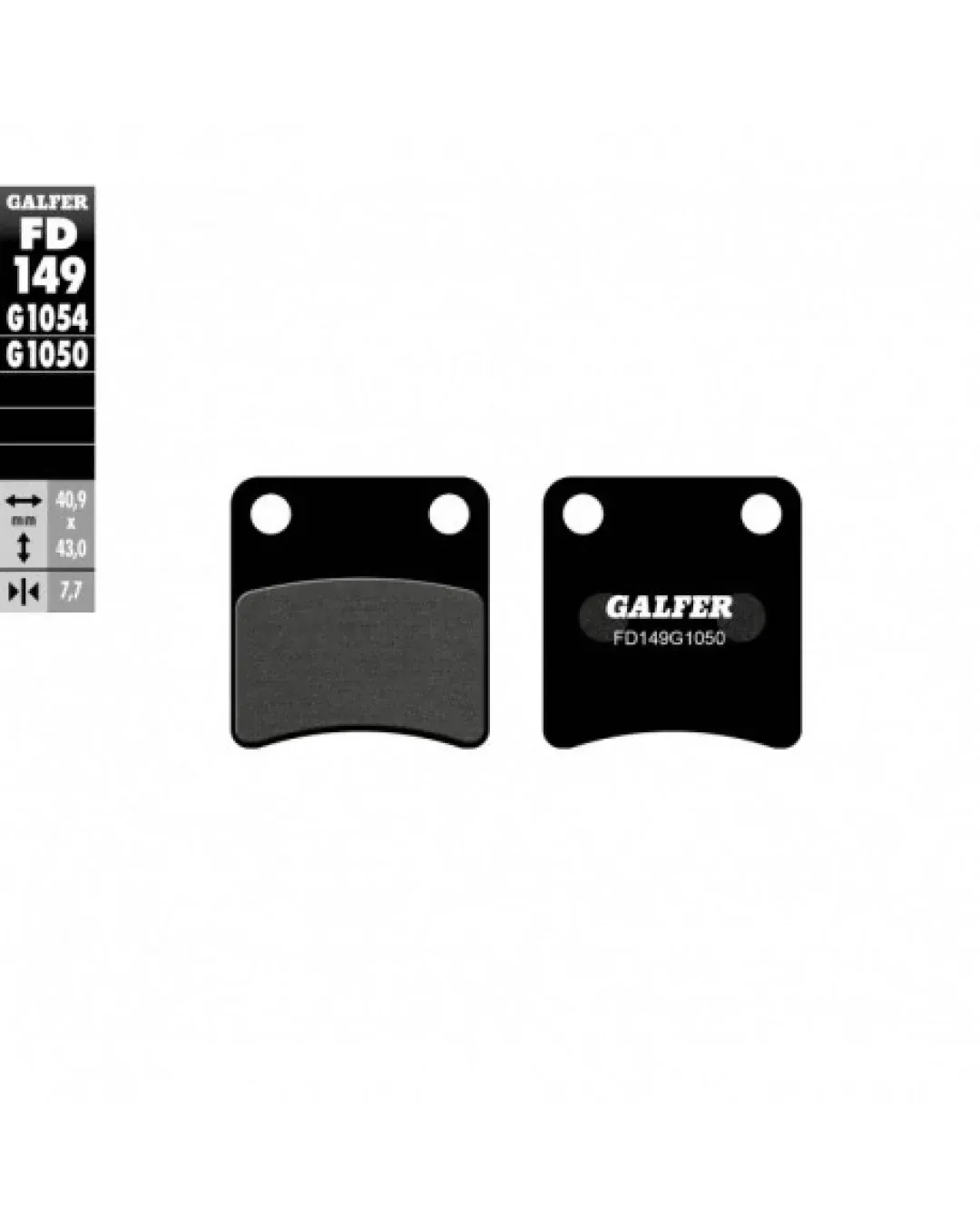 Предни мото накладки Galfer SCOOTER FD149G1050