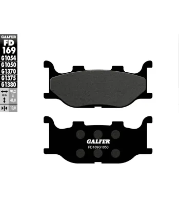Предни мото накладки Galfer SCOOTER FD169G1050