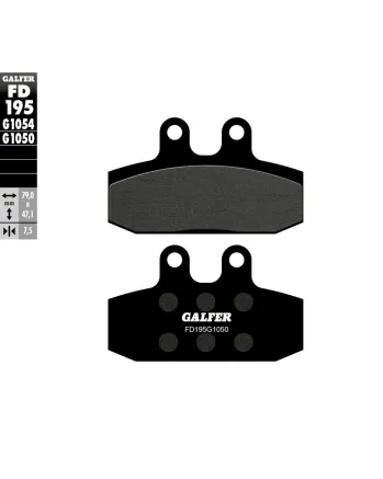 Предни мото накладки Galfer SCOOTER FD195G1050