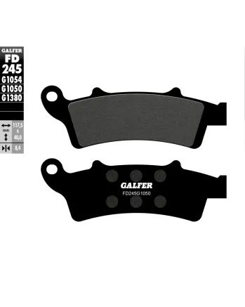 Предни мото накладки Galfer SCOOTER FD245G1050