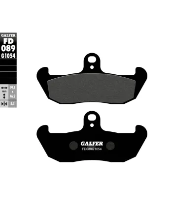 Предни  мото накладки Galfer SEMI METAL FD089G1054