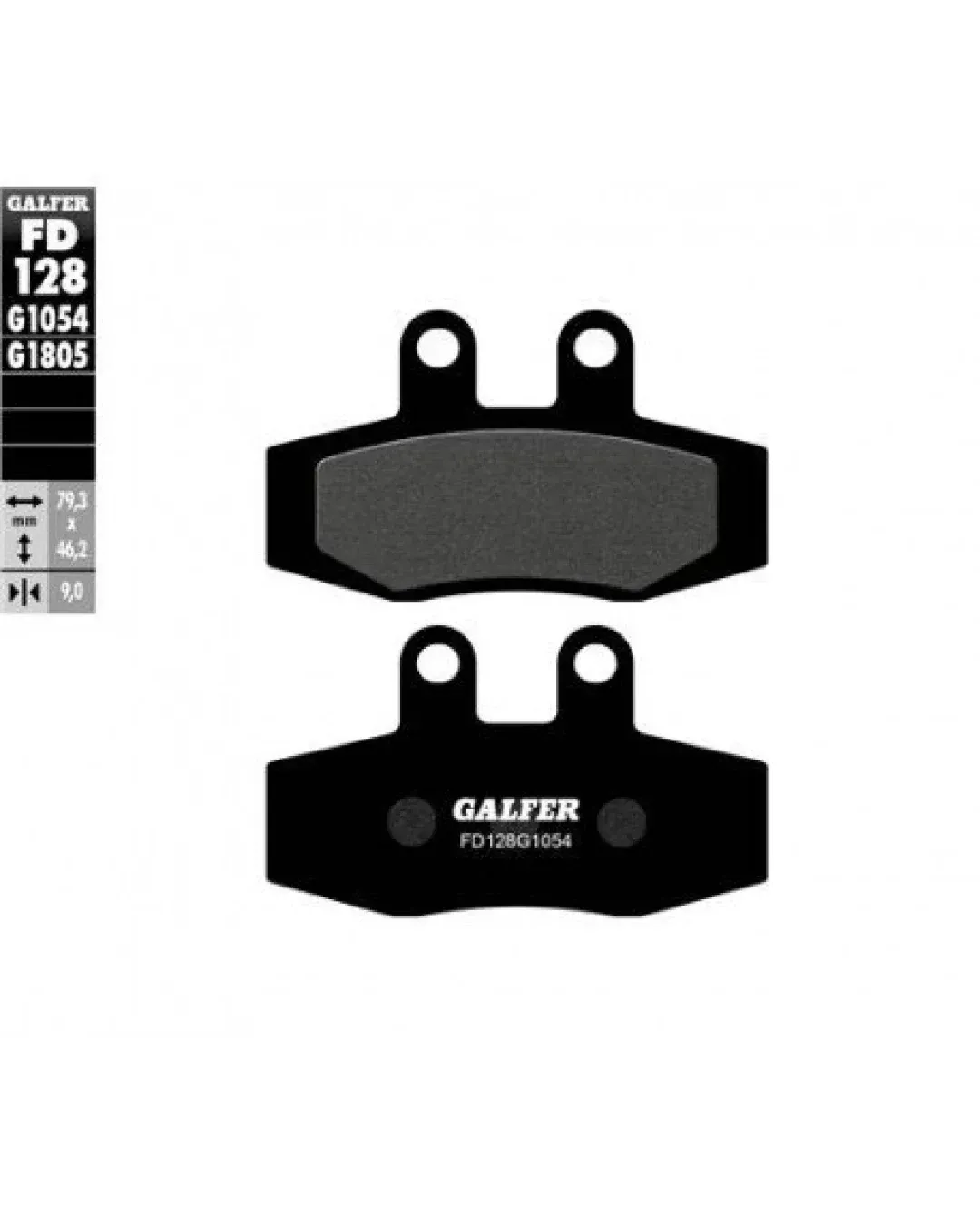 Предни мото накладки Galfer SEMI METAL FD128G1054