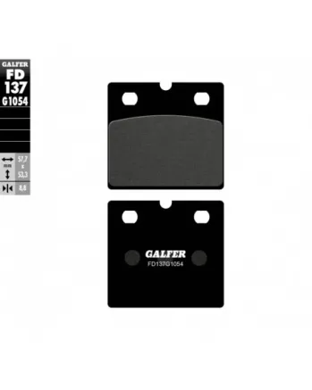 Предни мото накладки Galfer SEMI METAL FD137G1054