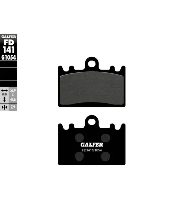 Предни мото накладки Galfer SEMI METAL FD141G1054
