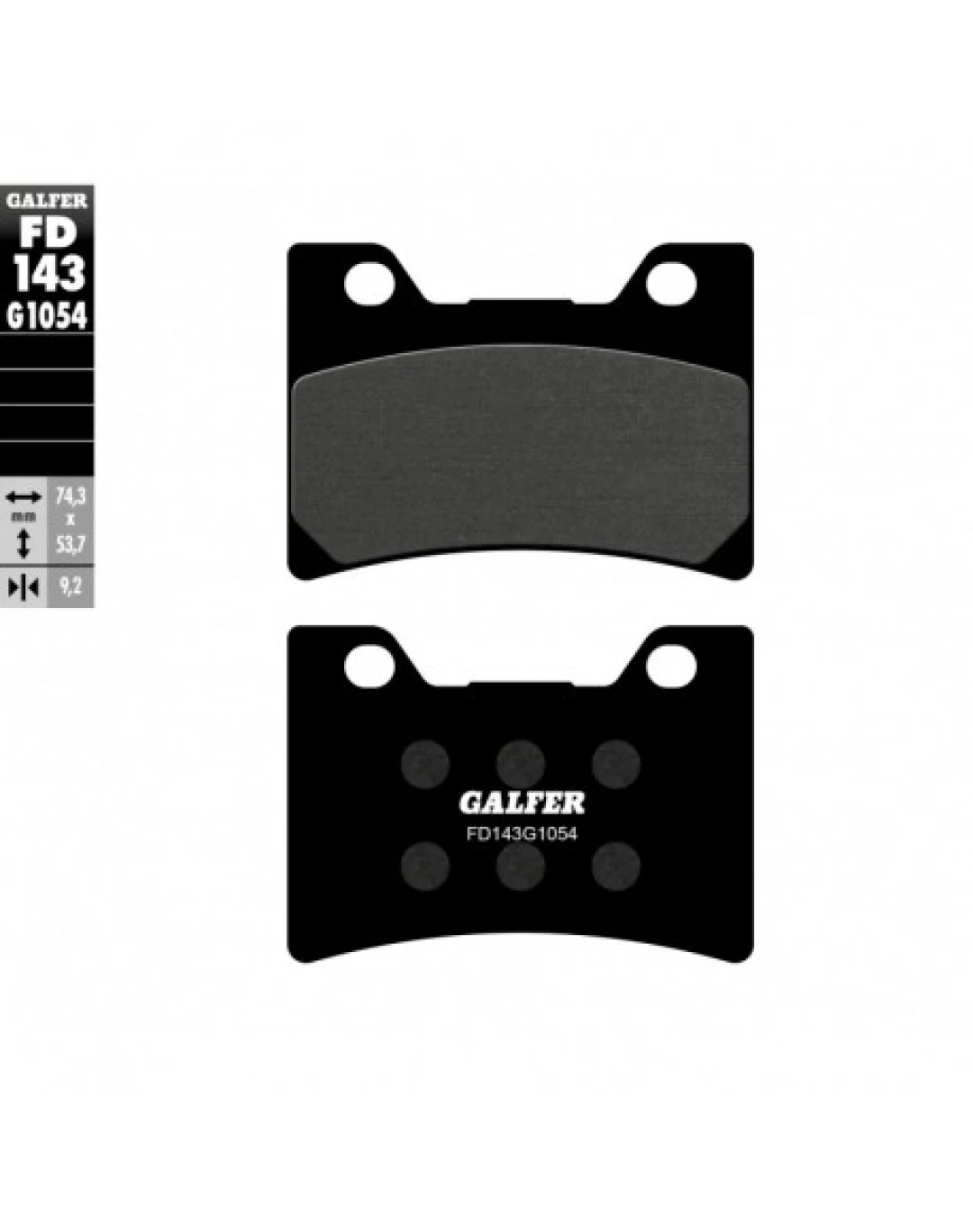 Предни мото накладки Galfer SEMI METAL FD143G1054