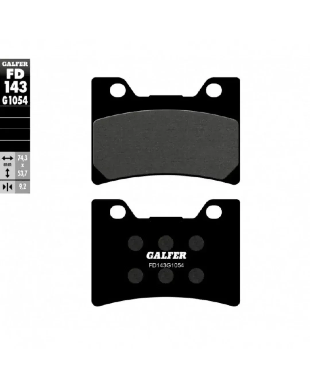 Предни мото накладки Galfer SEMI METAL FD143G1054