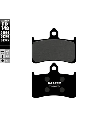 Предни мото накладки Galfer SEMI METAL FD148G1054