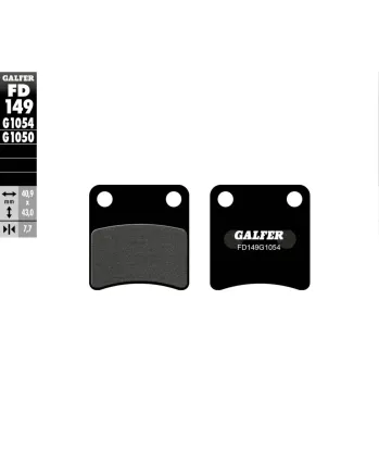 Предни мото накладки Galfer SEMI METAL FD149G1054