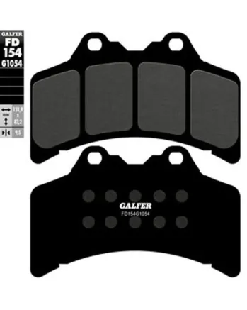 Предни мото накладки Galfer SEMI METAL FD154G1054