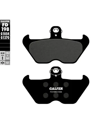Предни мото накладки Galfer SEMI METAL FD198G1054