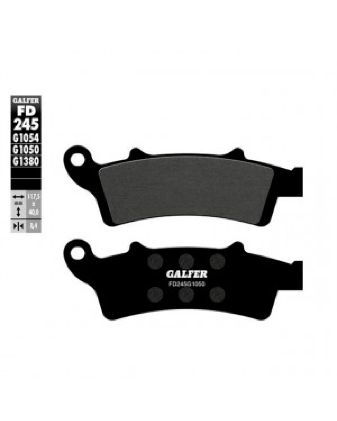 Предни мото накладки Galfer SEMI METAL FD245G1054