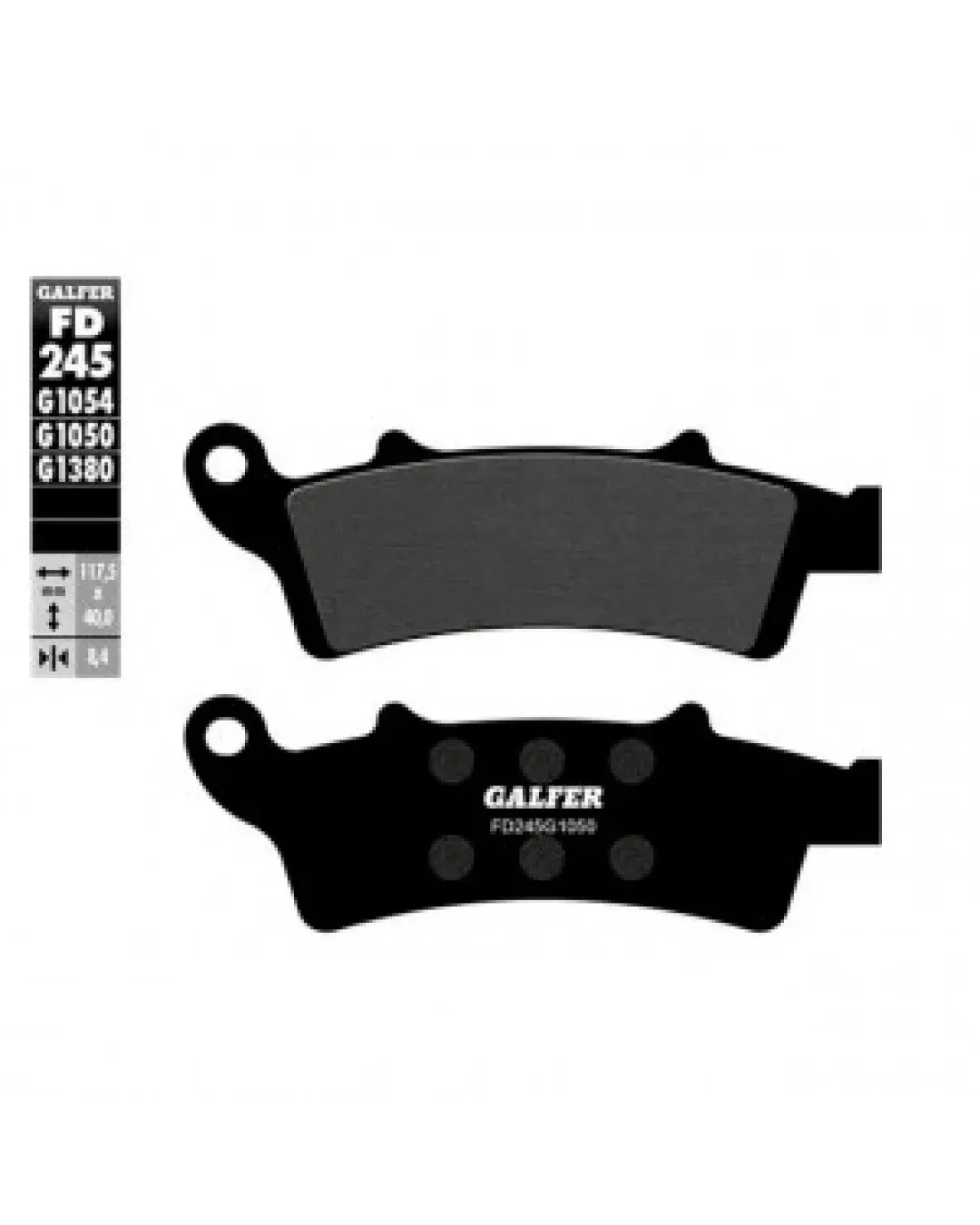 Предни мото накладки Galfer SEMI METAL FD245G1054