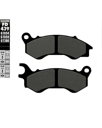 Предни мото накладки Galfer SEMI METAL FD439G1054