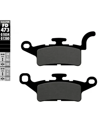 Предни мото накладки Galfer SEMI METAL FD473G1054